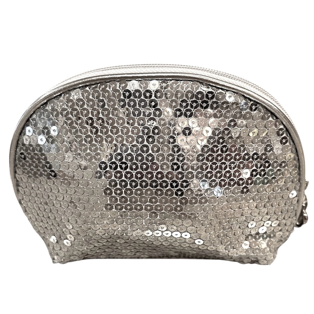 NWT Sparkling sequins Zip Case